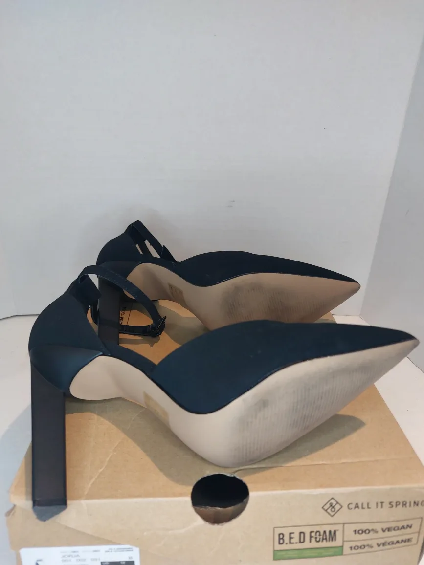 Call It Spring Black Heels image indicator(5)