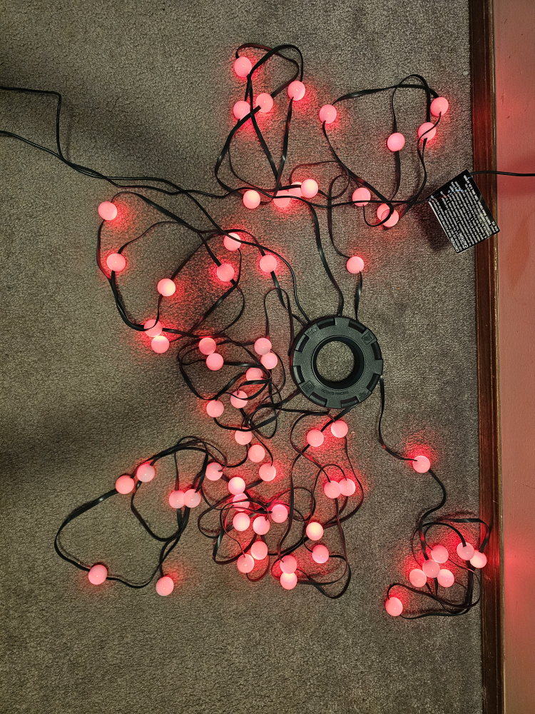Multi-coloured Globe String Lights - photo 3