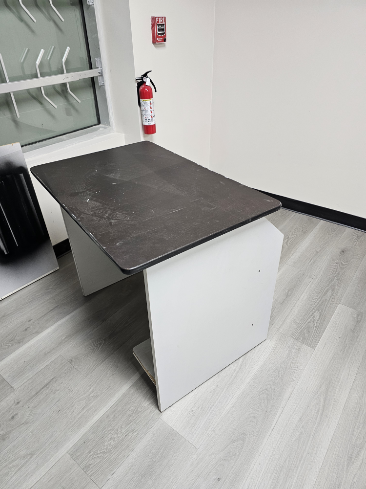 Small Desk - White and Black