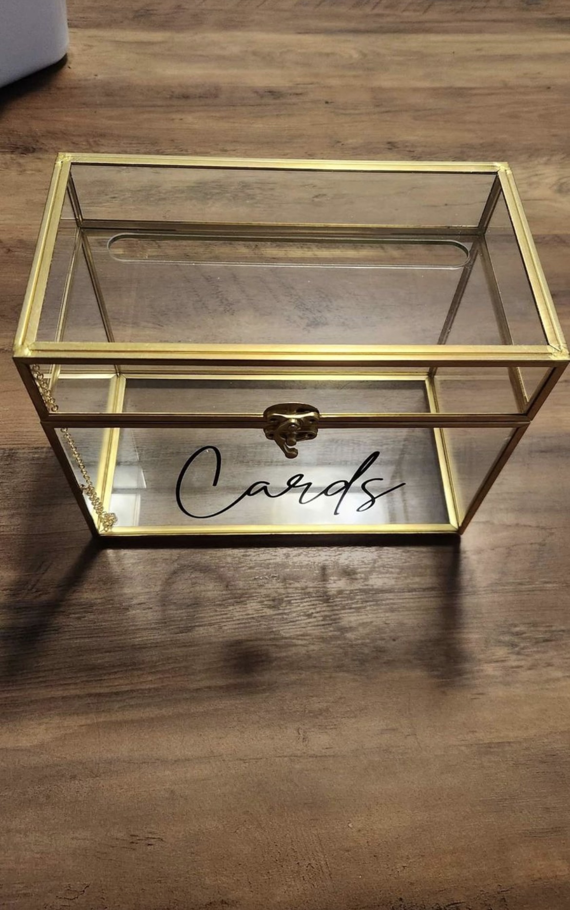 WEDDING CARD BOX