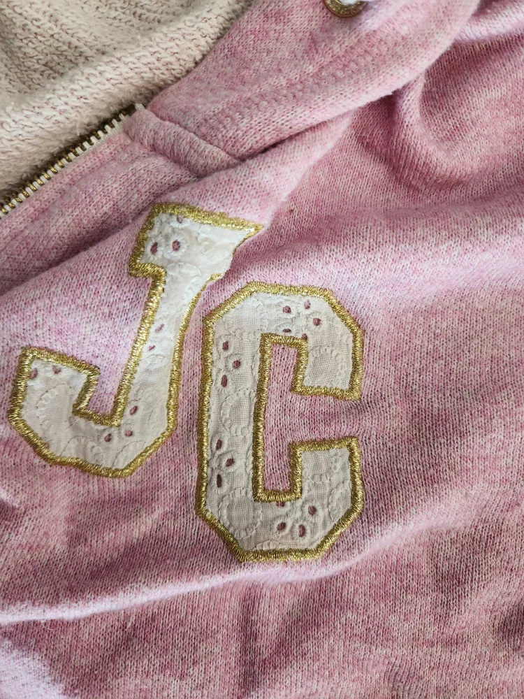 Juicy Couture Pink Zip Up Hoodie image indicator(3)