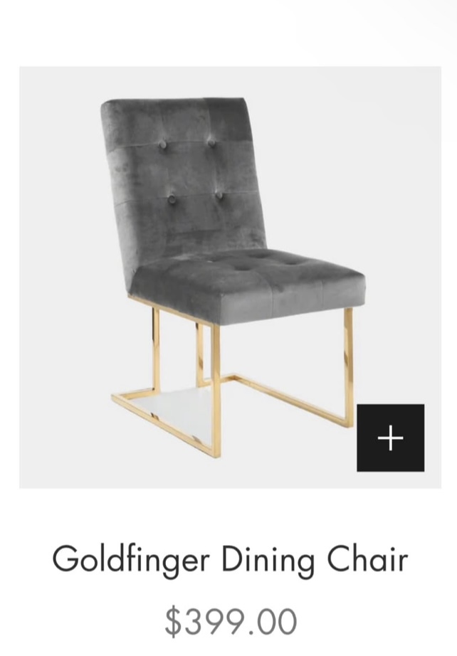 Goldfinger Dining Chair - photo 4