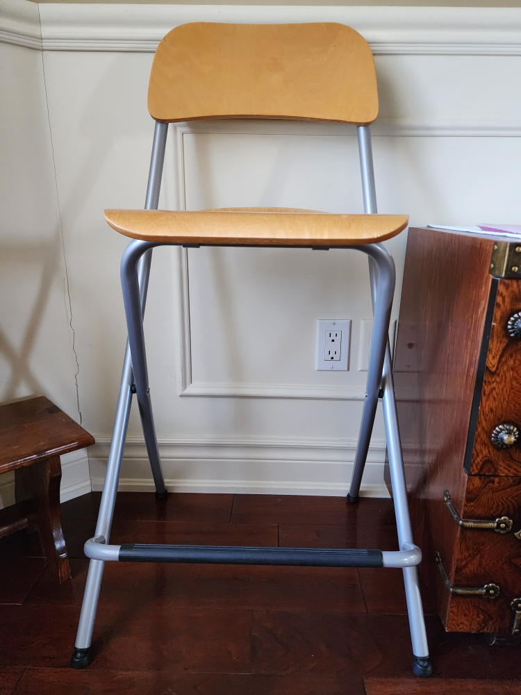 Folding Bar Stool (Hign Chair) - photo 2