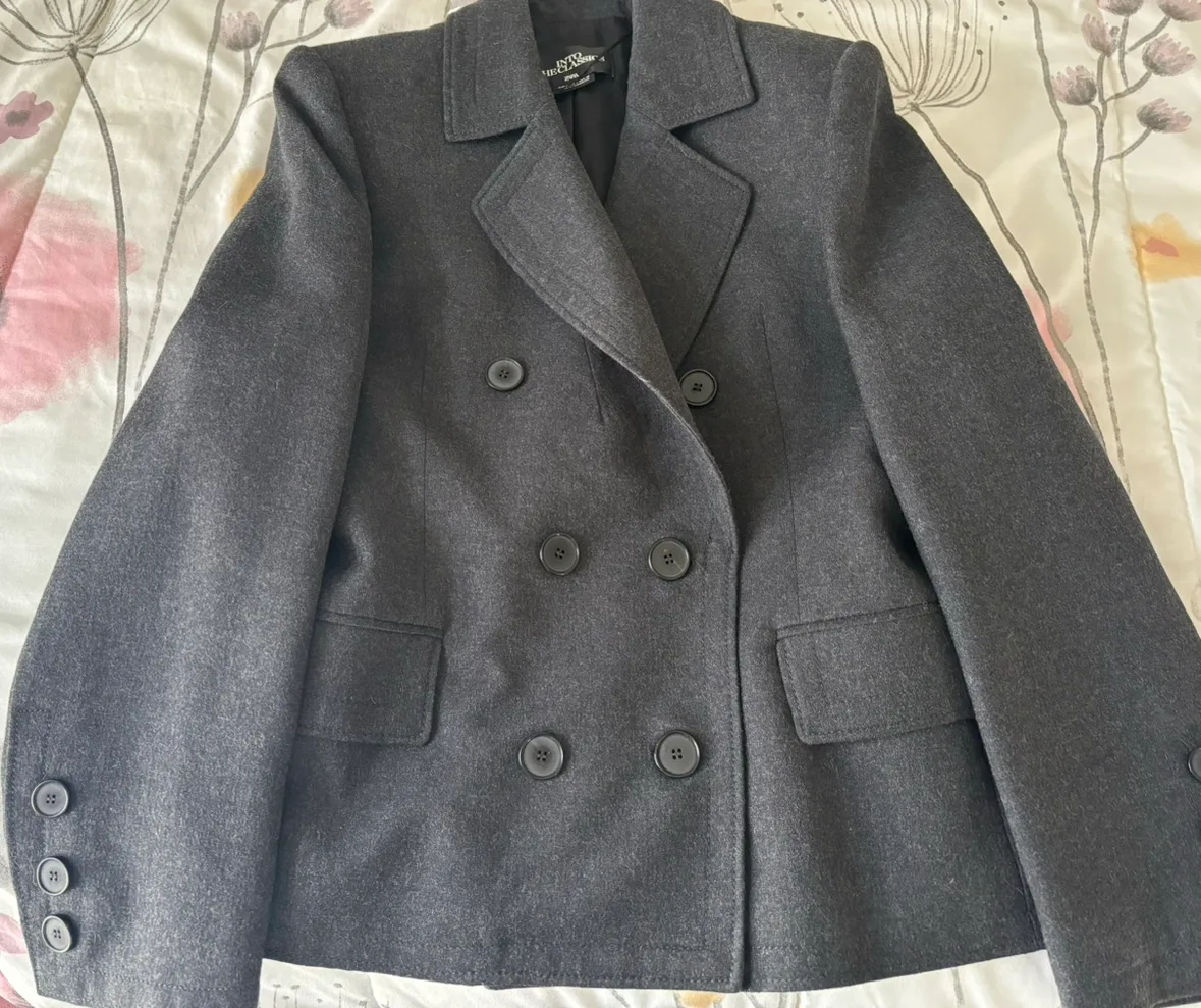 Zara Grey Blazer thumbnail