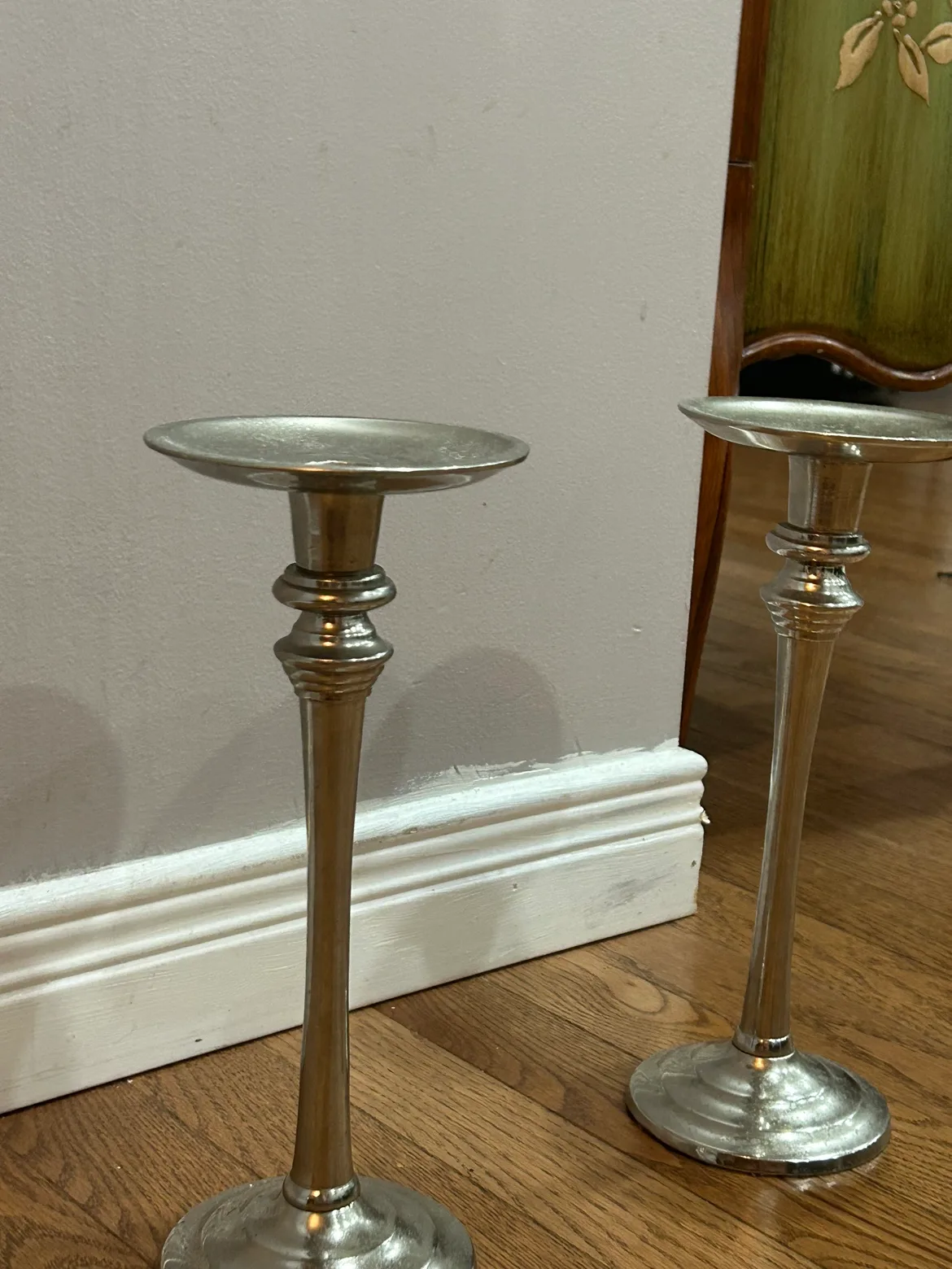 Silver Candle Holders image indicator(3)