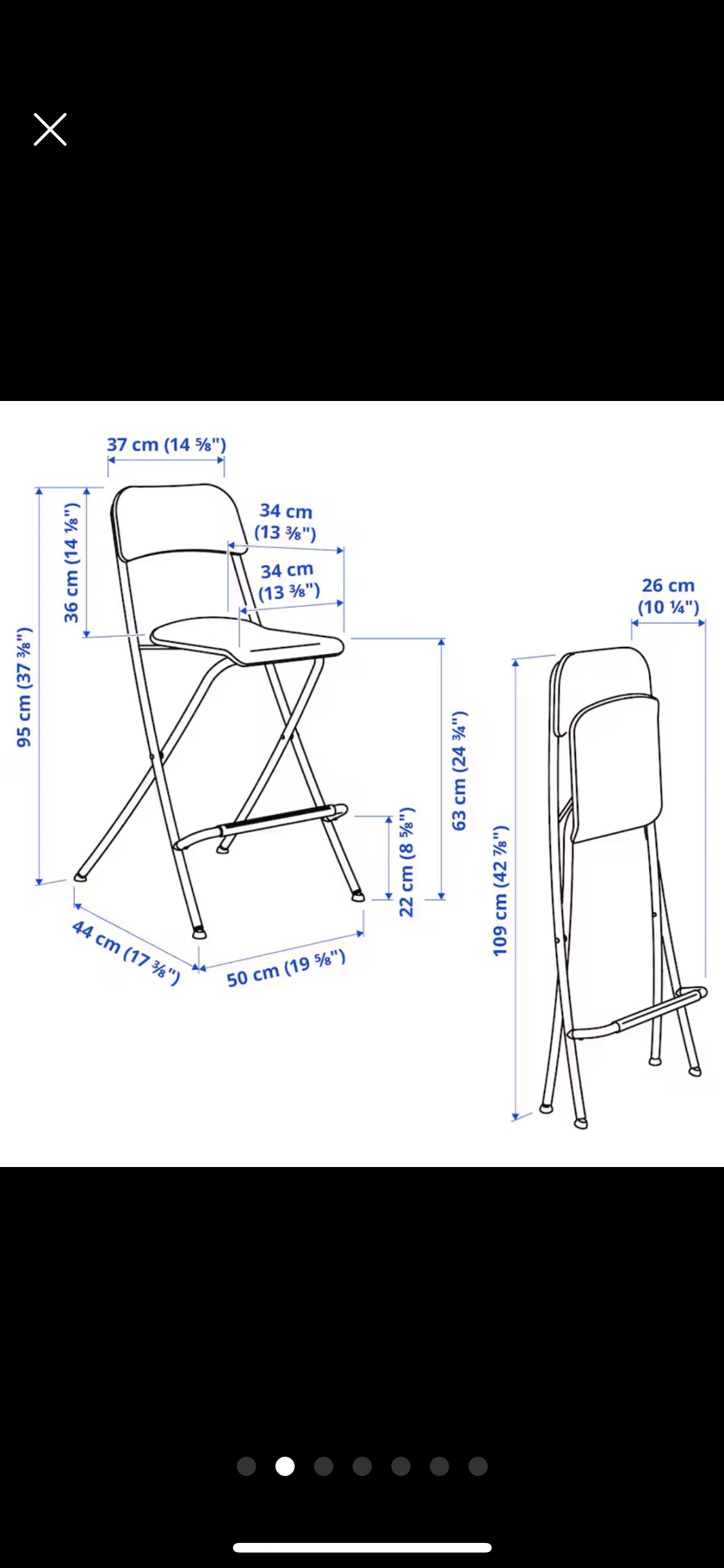Folding Bar Stool - photo 3
