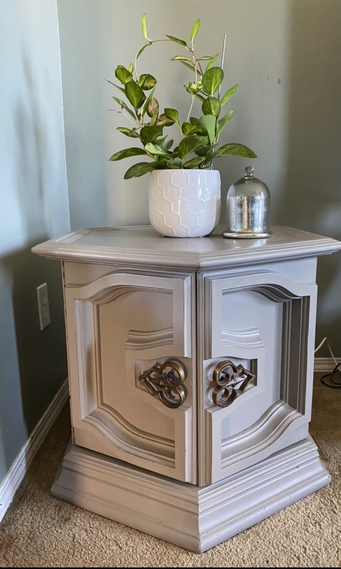 Octagon End Table