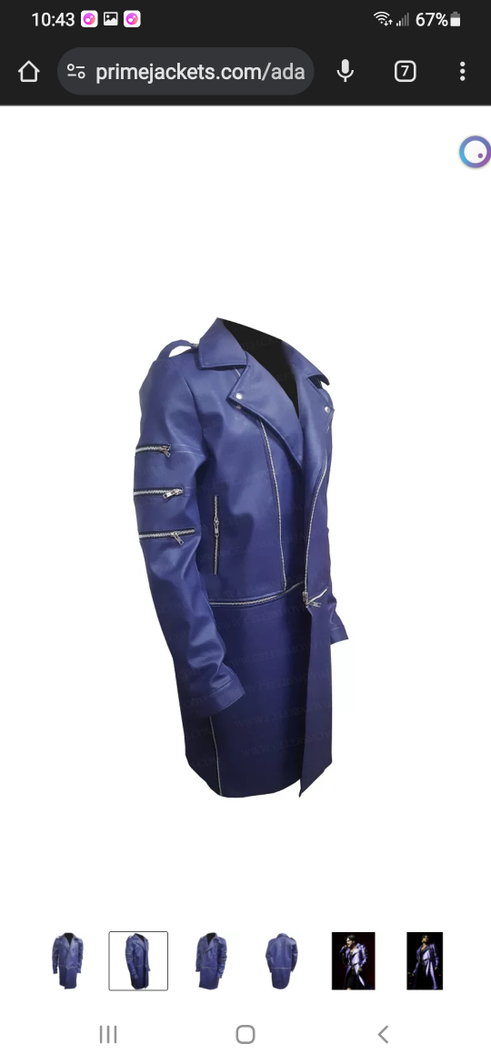 Adam Lambert Stylish Shiny leather Purple Trench Coat - photo 4