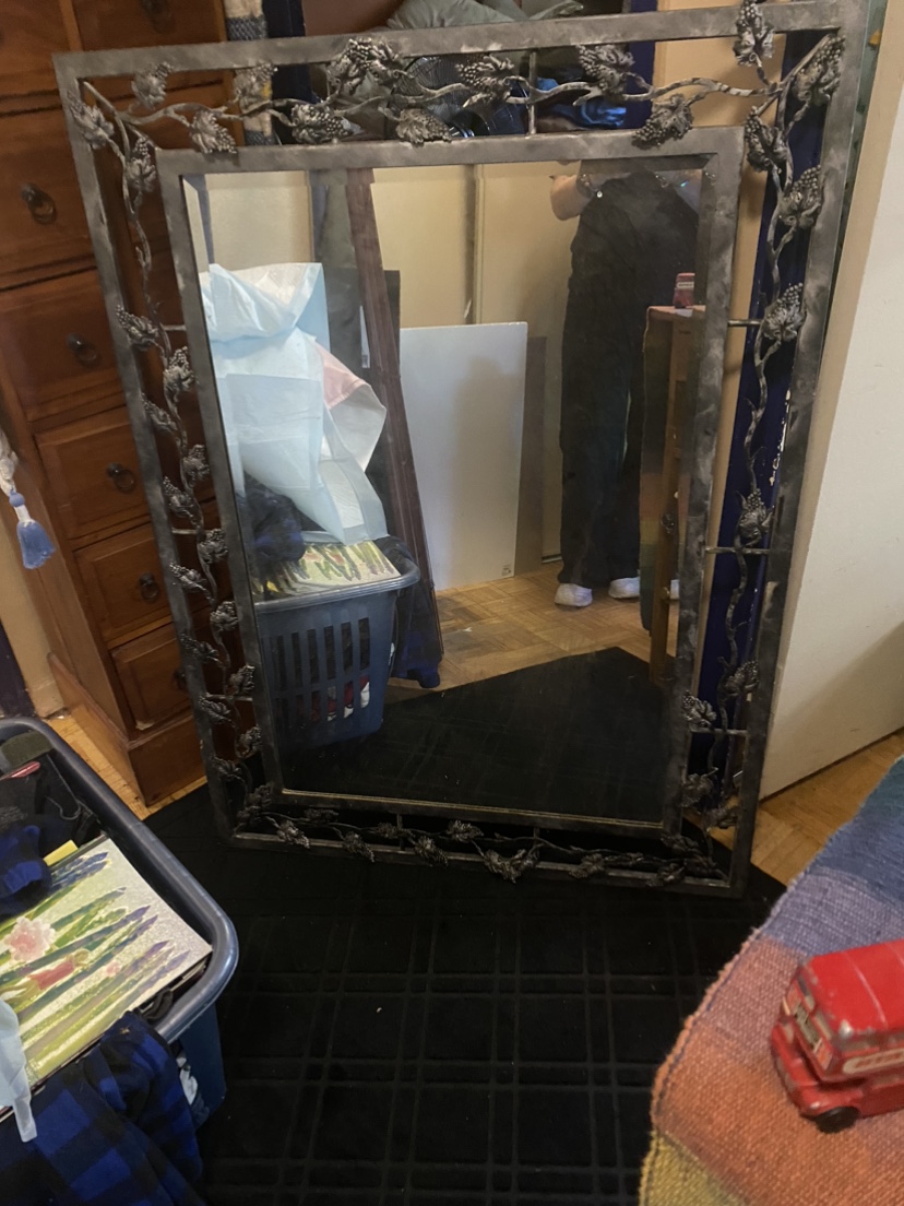 Wrought Iron Heavy Mirror - photo 2