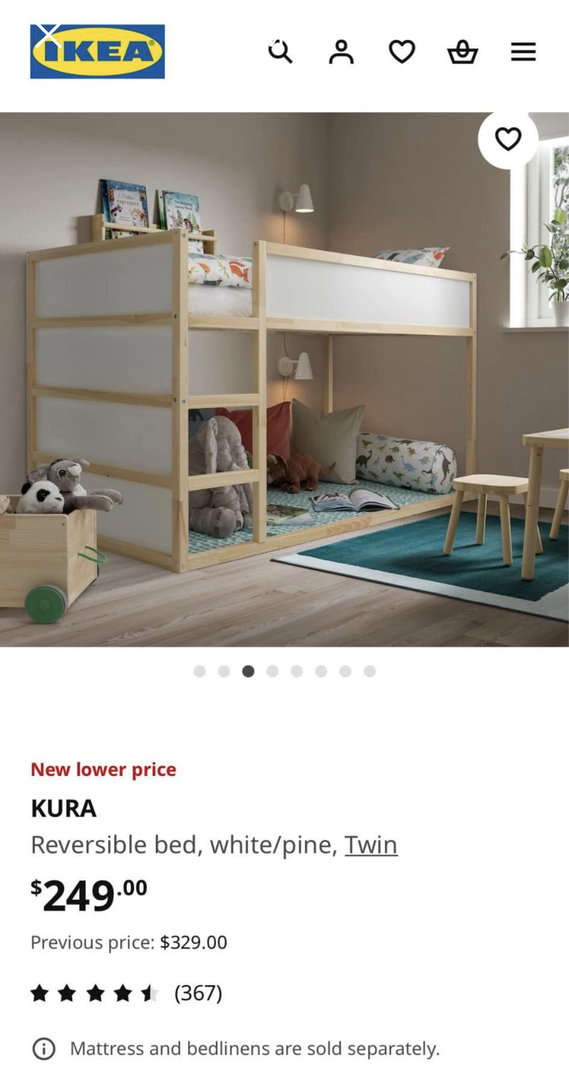 IKEA KURA Bed - photo 5