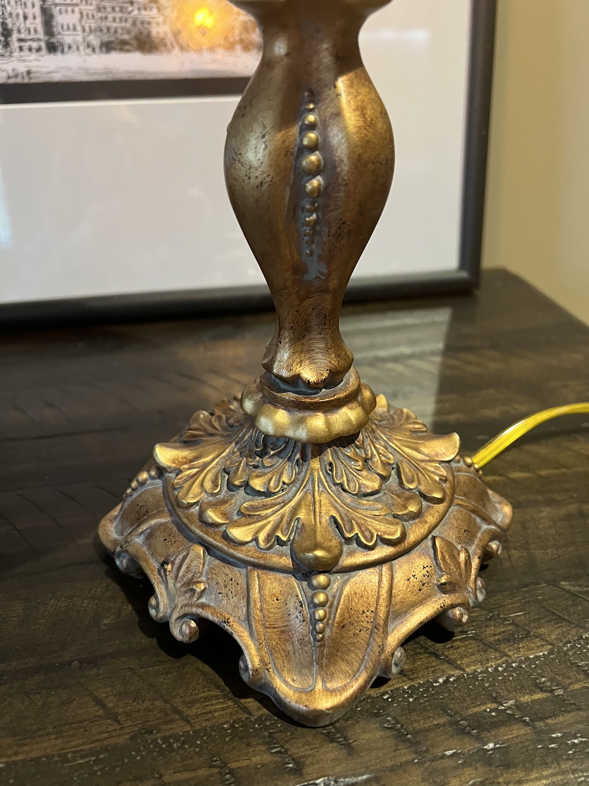 Hollywood Regency Style Table Lamp - photo 2
