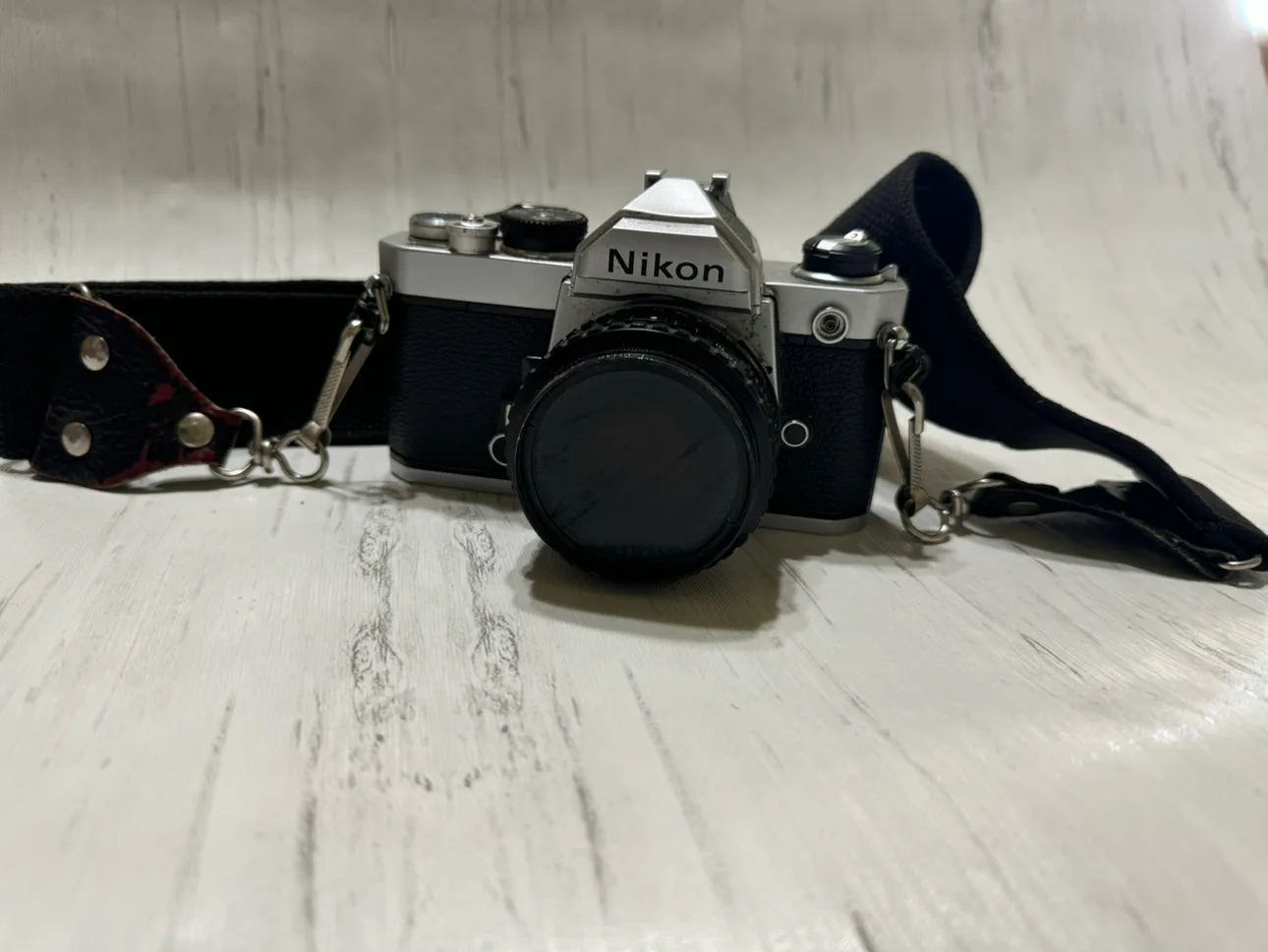 Nikon 35mm Film Camera with 50mm lense thumbnail