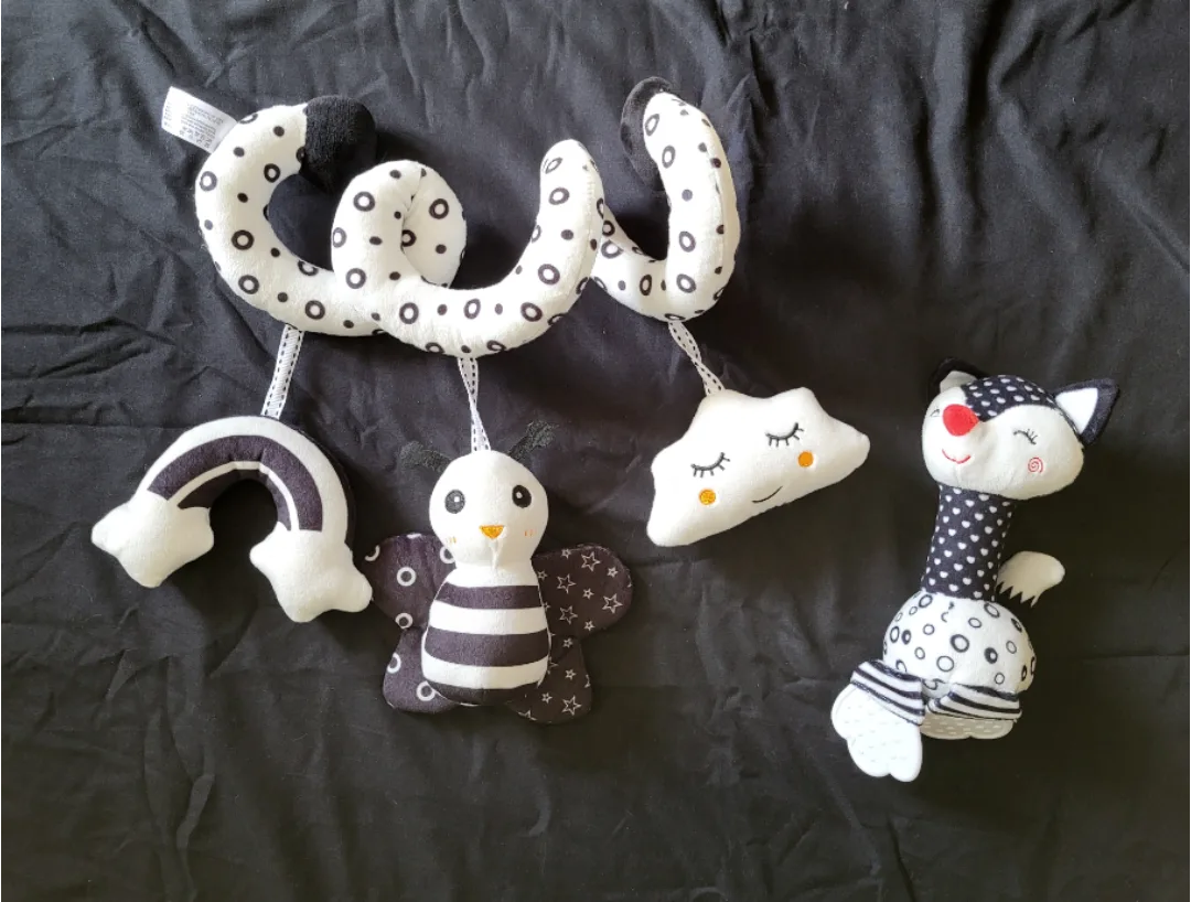 Black and White Baby Toys thumbnail
