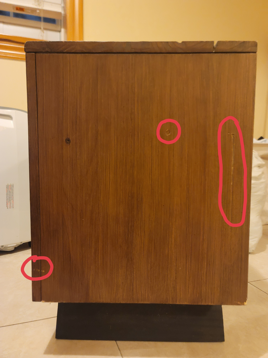 Bob's Furniture Wooden Nightstand - photo 5