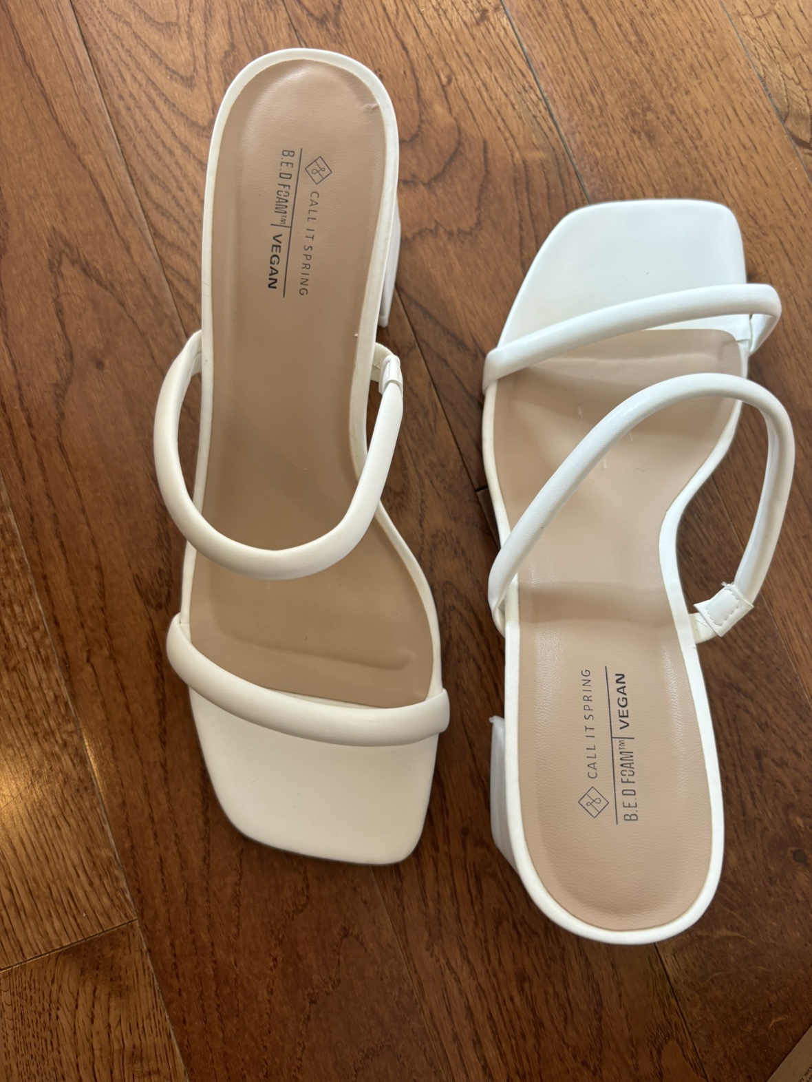 White Call It Spring Sandals