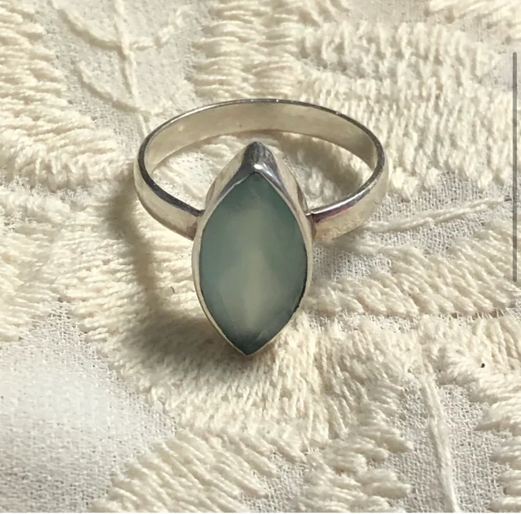 Sterling Silver Chalcedony ring image indicator(2)