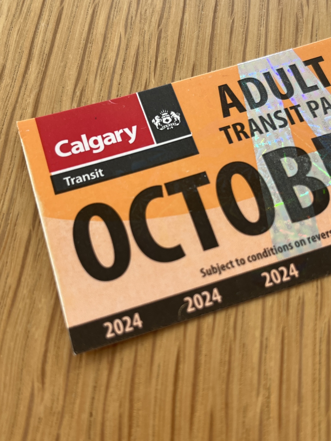Calgary Transit Pass