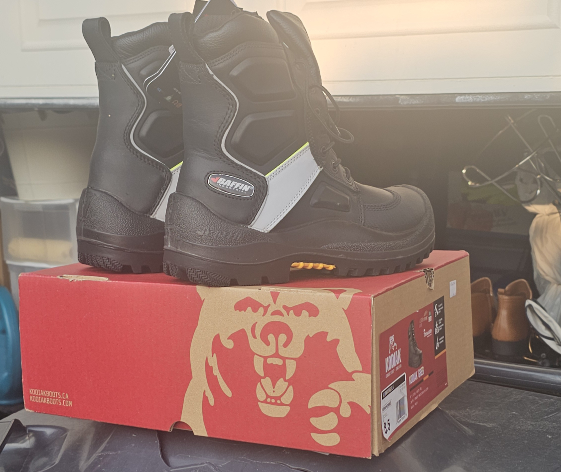 Kodiak Mens Work Boots Size 8.5 - photo 3