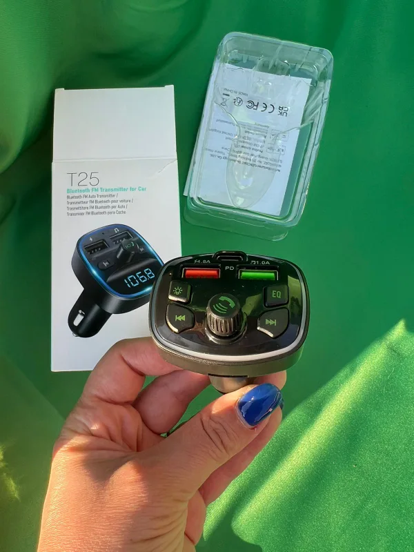 Bluetooth FM Transmitter for Car image indicator(4)