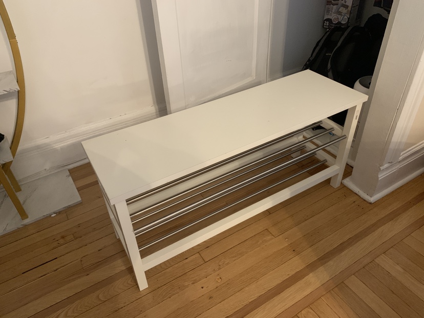 White Shoe Bench