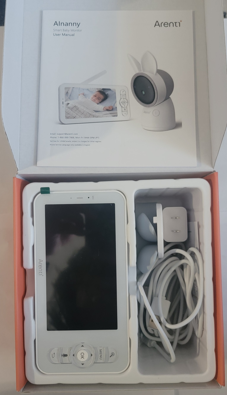 Arenti Alnanny 2K Baby Monitor with LCD Screen - photo 2