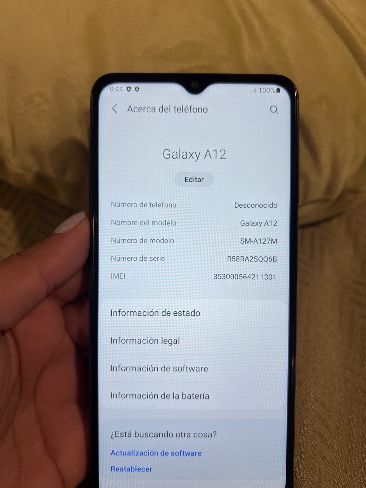 Samsung Galaxy A12 Block - photo 2