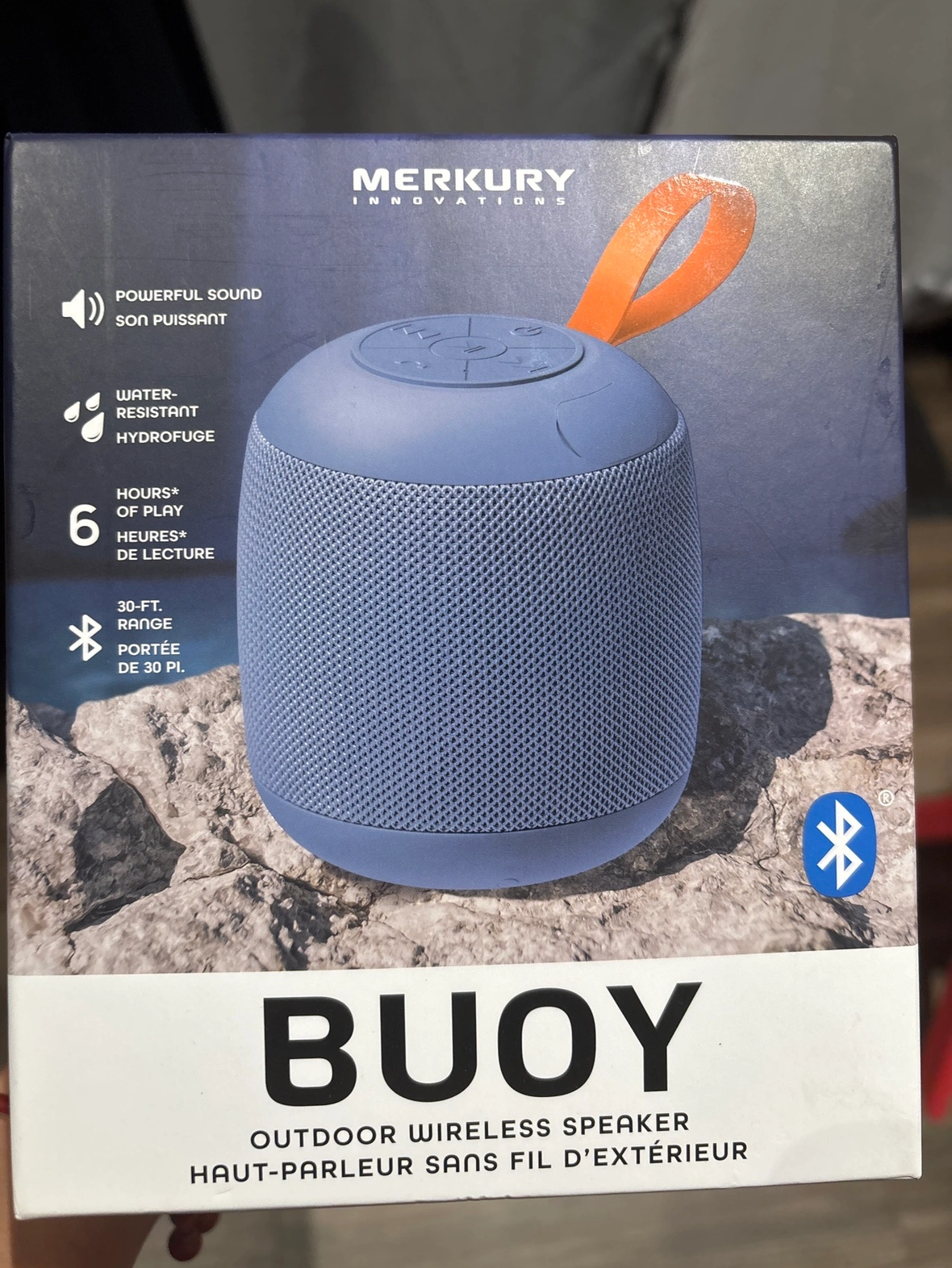 Wireless Bluetooth Merkury Innovations Water Resistant Bluetooth