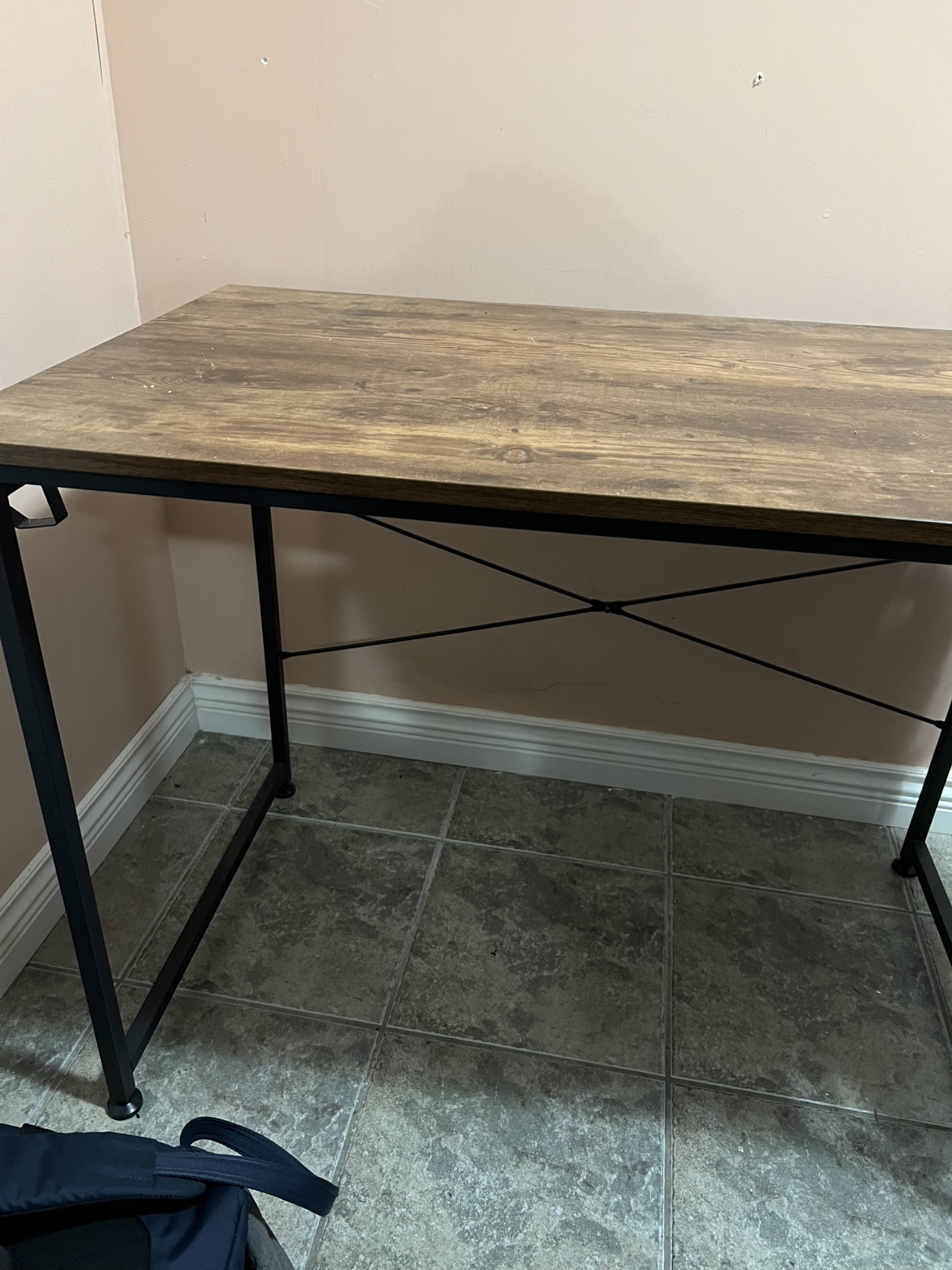 Wooden Desk with Storage