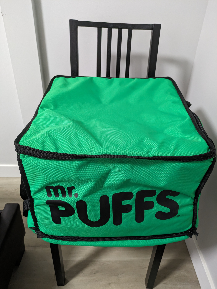 Mr. Puffs Delivery Bag