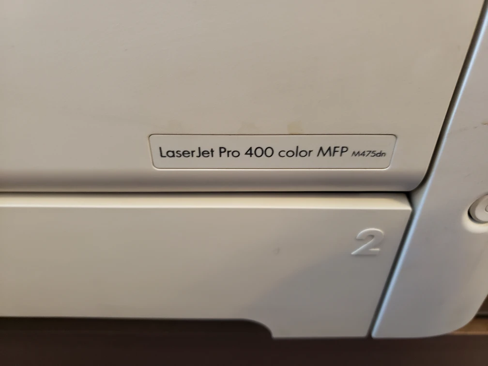 HP LaserJet Pro 400 Color MFP M475dn - photo 2