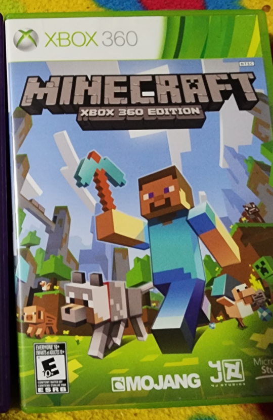 Minecraft Xbox 360 game