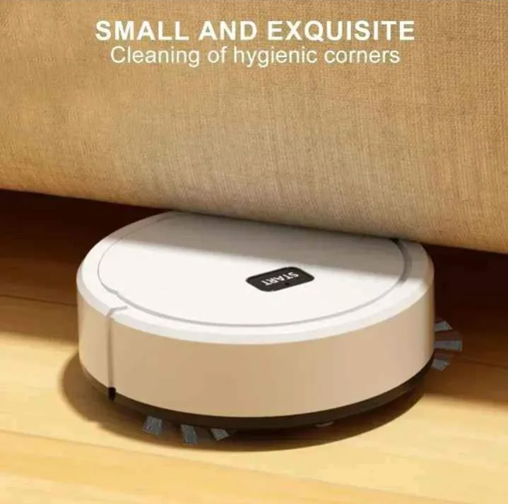 White Intelligent Sweeping Robot image indicator(3)
