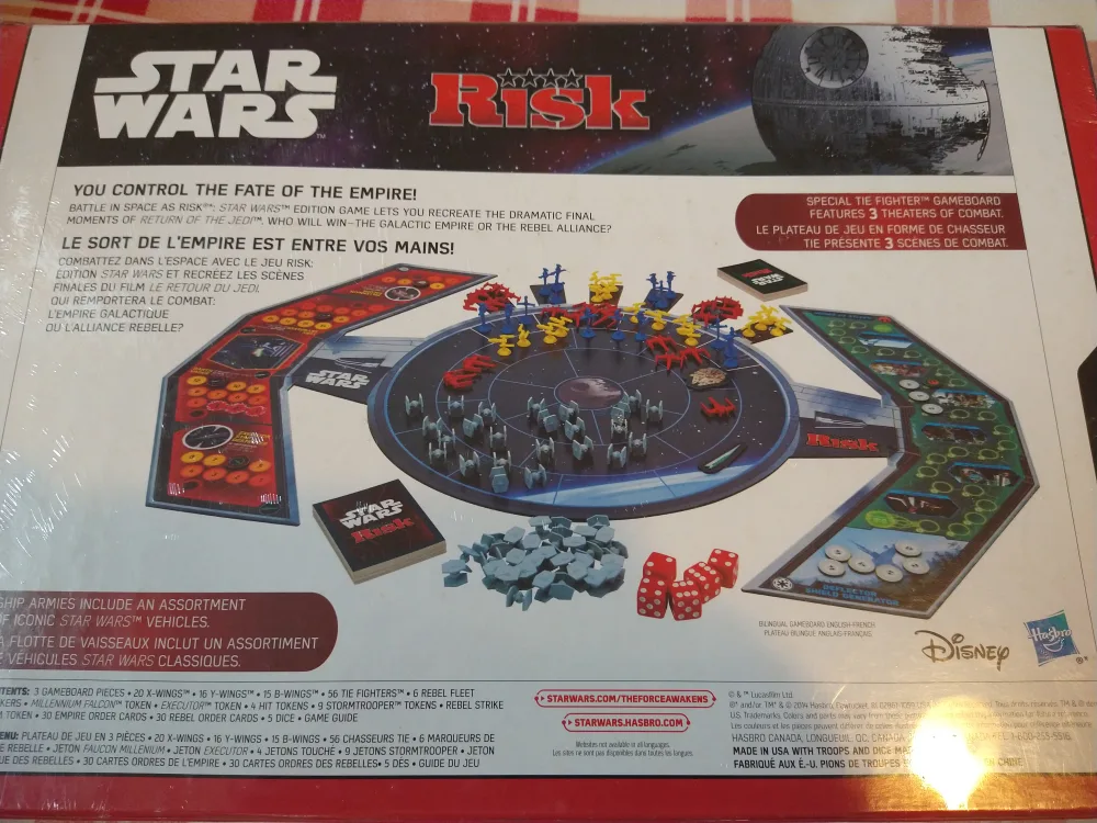 NEW Unopened- STAR WARS RISK BOARD GAME image indicator(3)