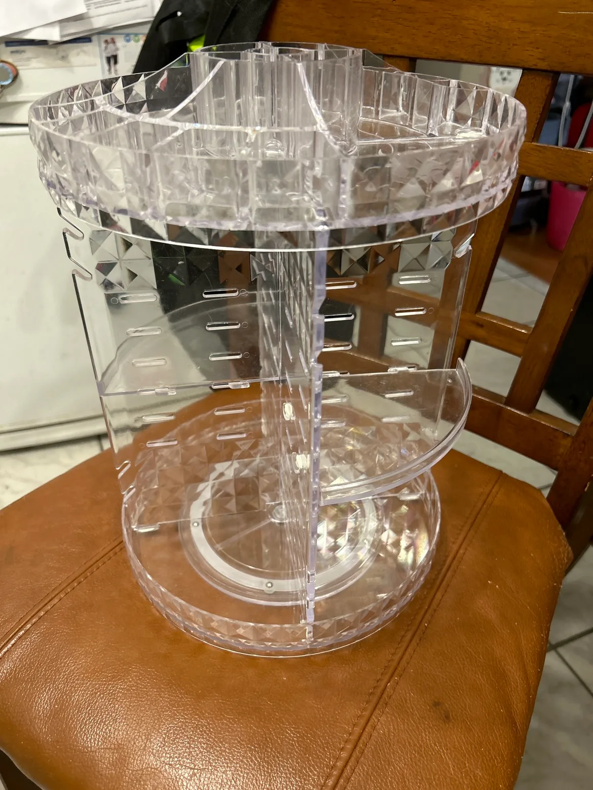Rotating Makeup Organizer  h14” x d 10” thumbnail