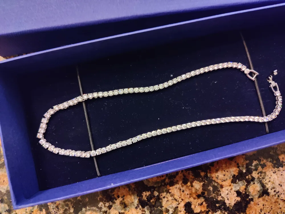 SWAROVSKI Matrix Tennis Necklace image indicator(3)