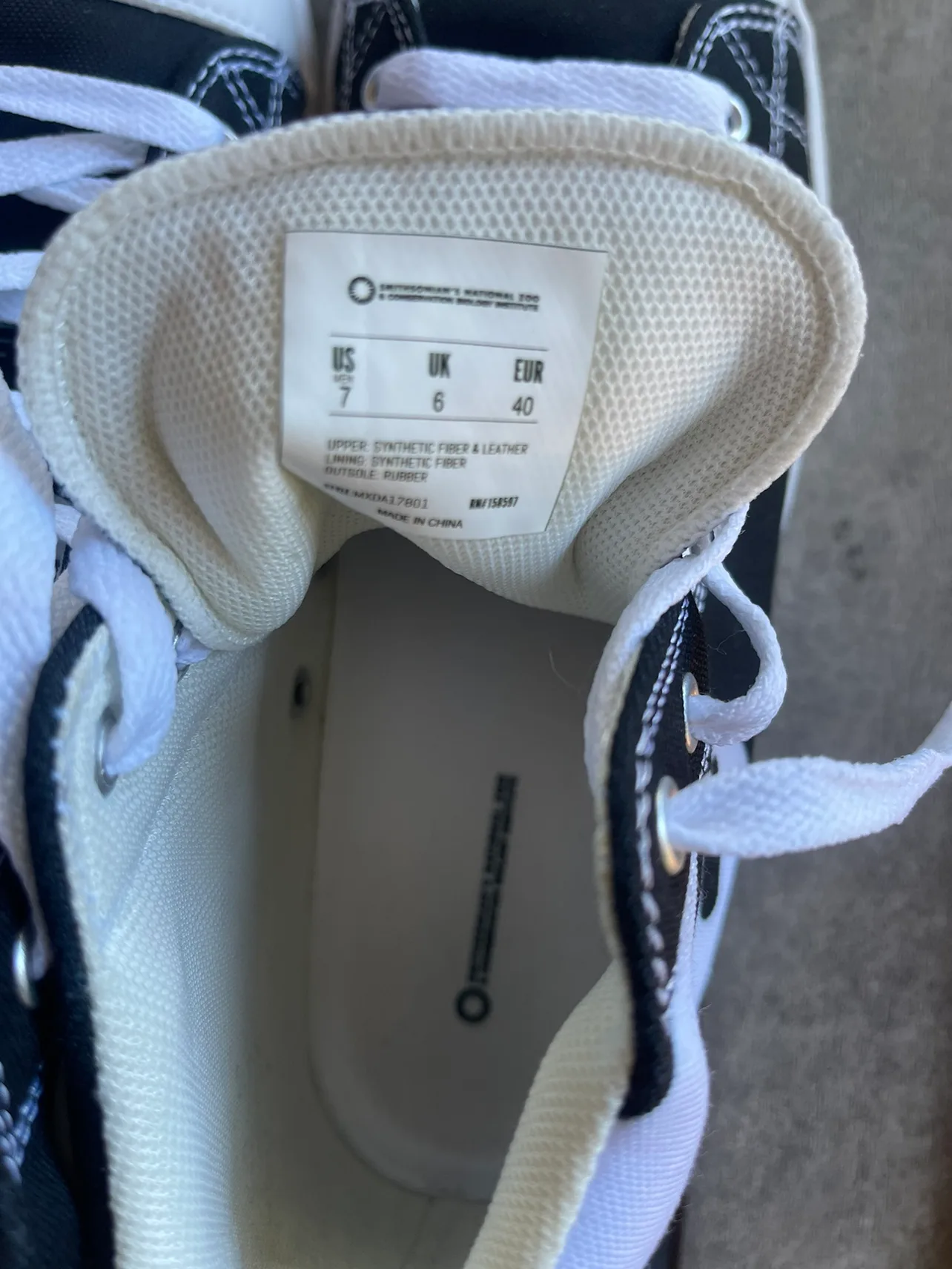 Panda High Top converse style Shoes image indicator(2)