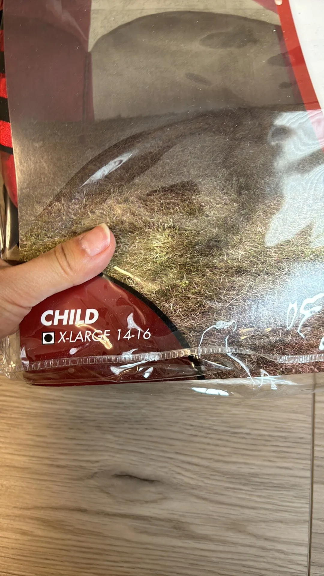 Halloween boys chrome clown costume size XL 14-16 image indicator(2)