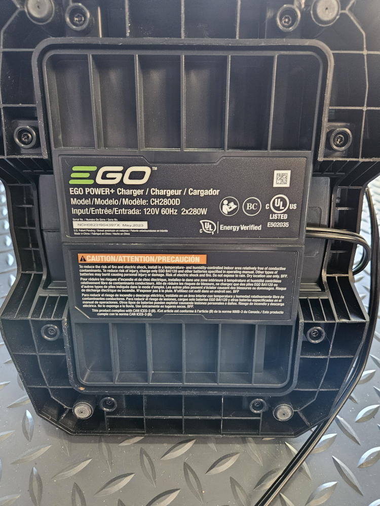 Ego Power+ Dual Battery Charger