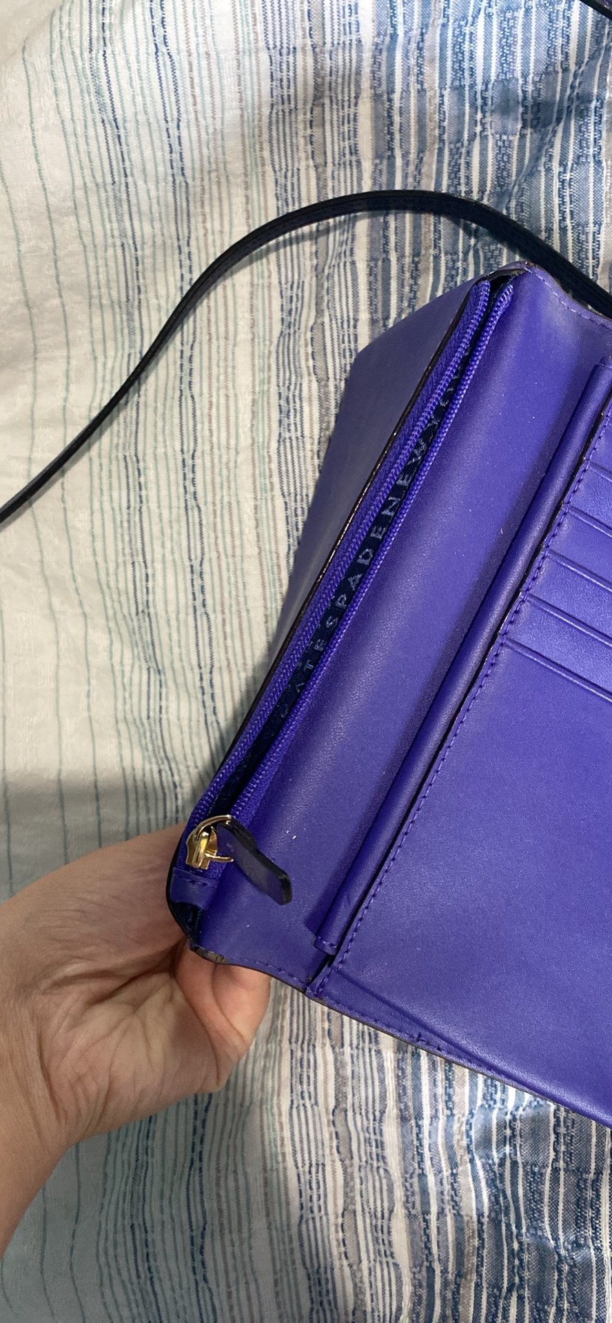 Kate Spade Purple/Blue Crossbody with Strap - photo 4