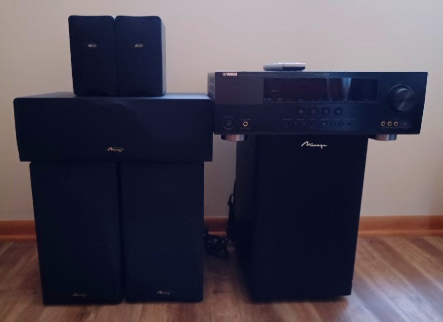 Home Theater bundle: speakers, receiver, and more!