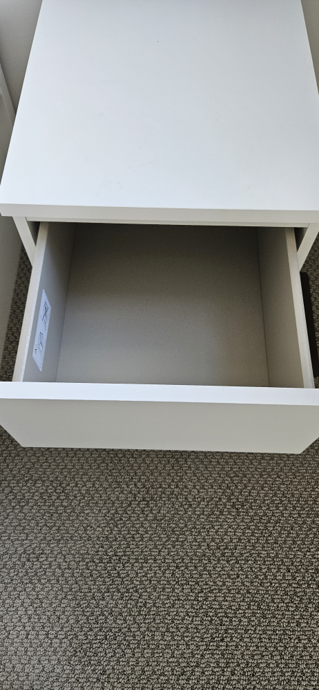 Ikea White Nightstand - photo 2