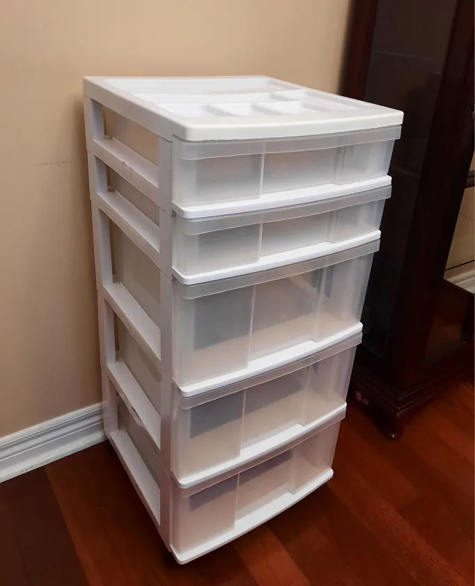 Five Drawer Storage Cart thumbnail