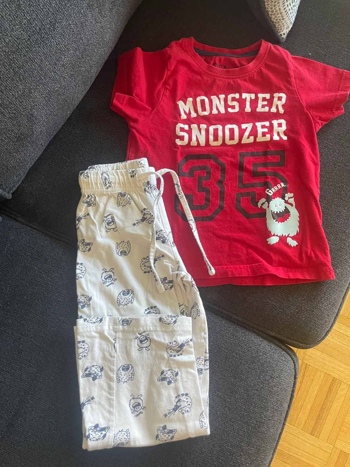 Monster Snoozer Pajama Set thumbnail