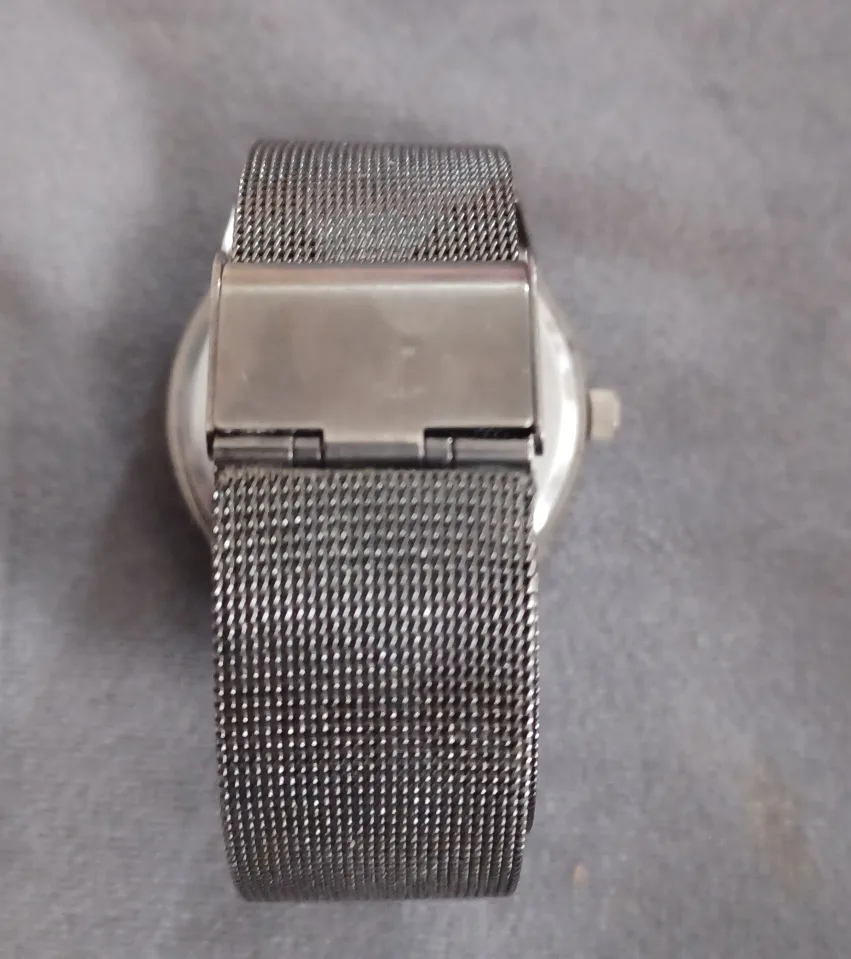 Unisex Black Face Watch image indicator(3)