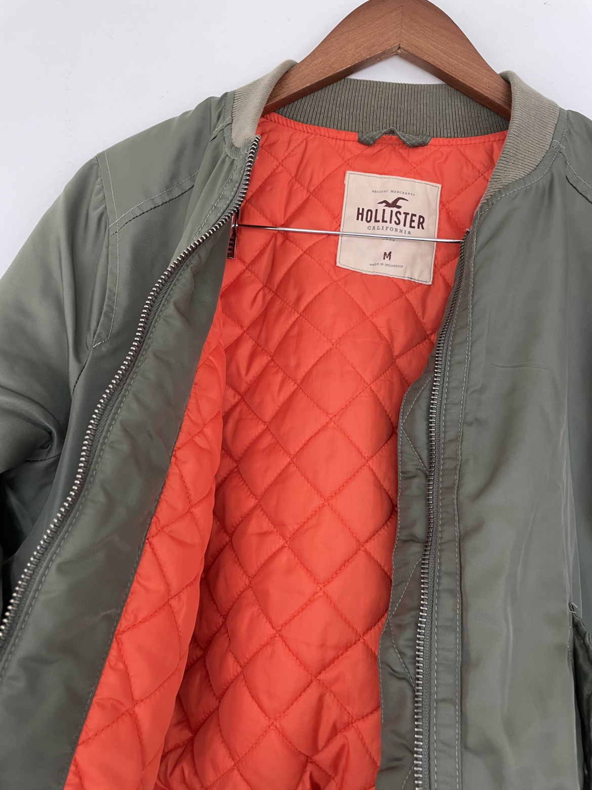 Hollister Green Bomber Jacket - photo 2