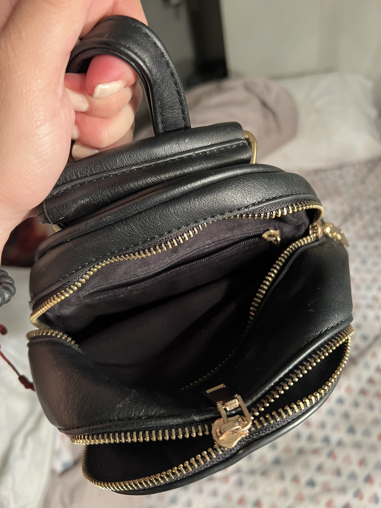 Black Mini Backpack - photo 4