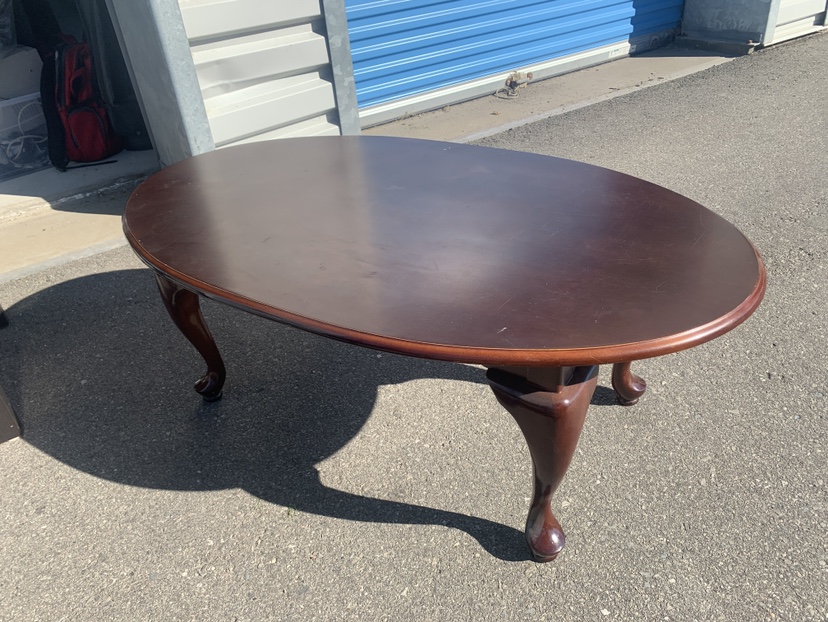 Oval Coffee Table solid walnut wood! - photo 2