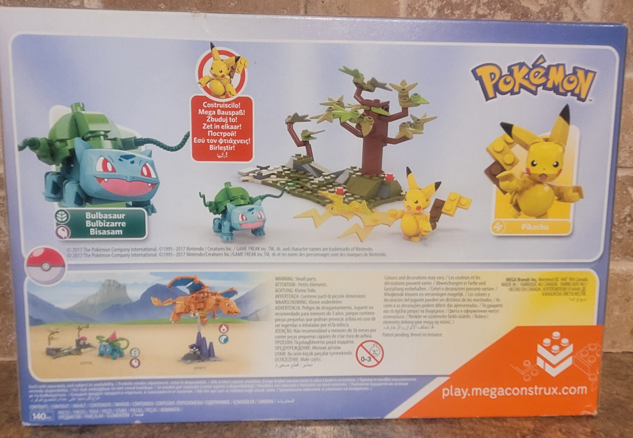 Mega Construx Pokemon Pikachu vs Bulbasaur - photo 2