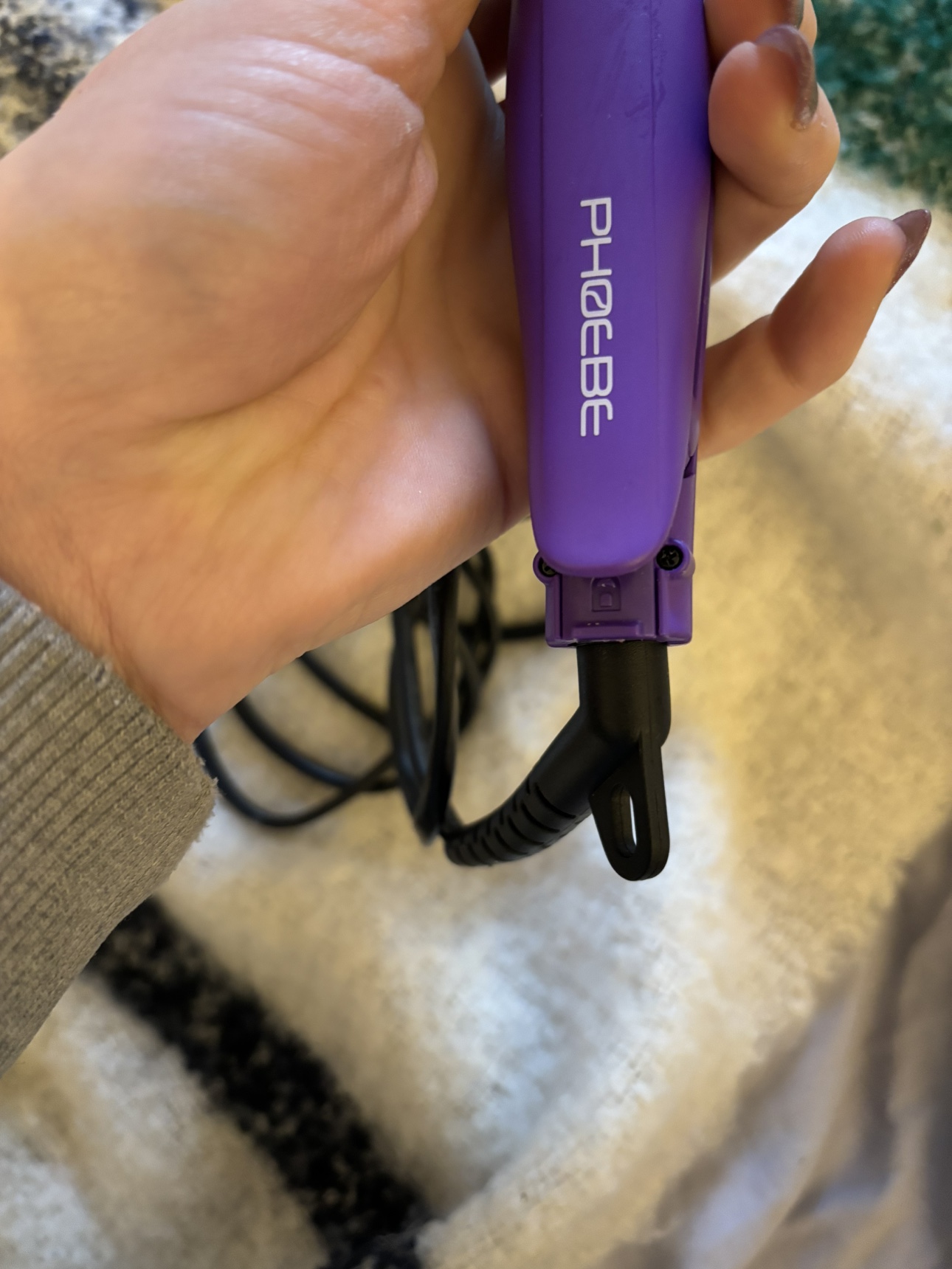Purple  Phoebe Hair Straightener - photo 2