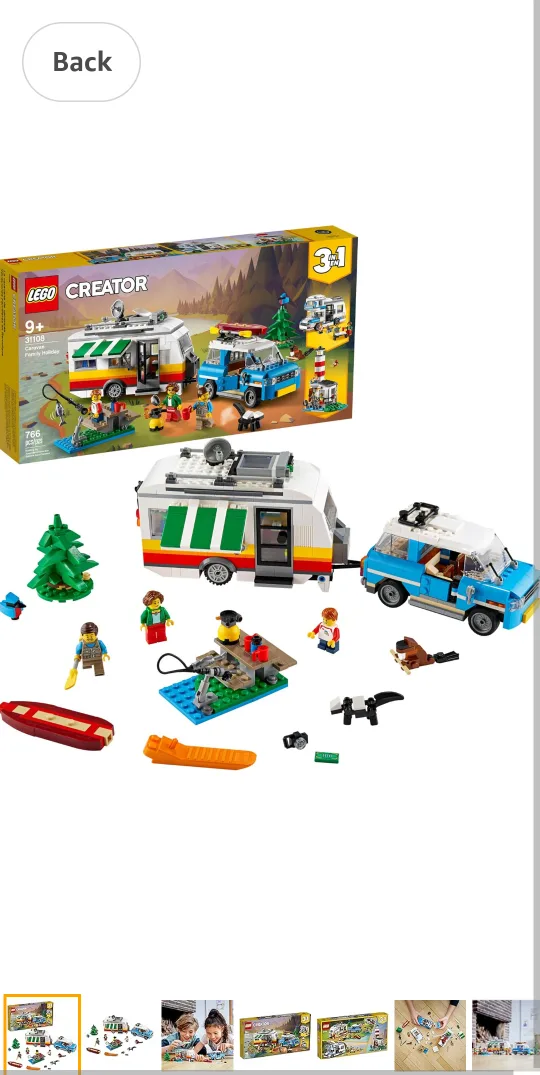 LEGO Creator 3 in 1 Caravan Family image indicator(2)